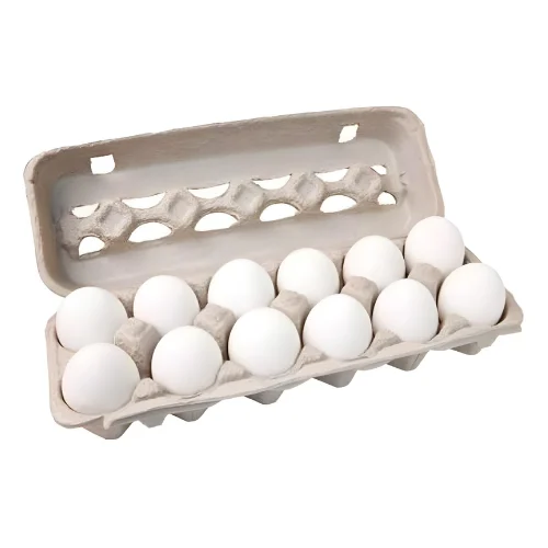 12 LARGE WHITE EGGS